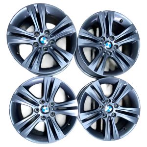 Jogo De Rodas Aro 17 Bmw 320i 2016 Grafite