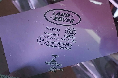 Vidro Fixo Traseiro Direito Discovery Sport Hse 2018/2019 - Imagem 3