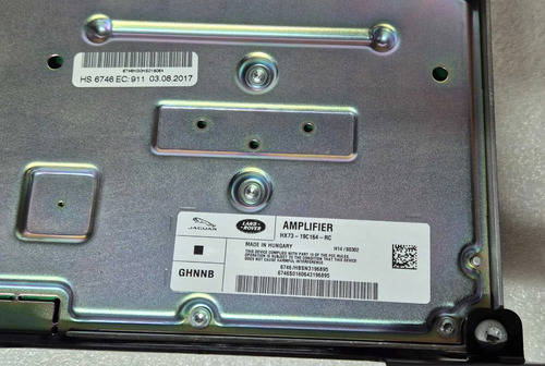 Módulo Som Amplificador Jaguar Xe P250 2018 Hx7319c164rc Azul - Imagem 3
