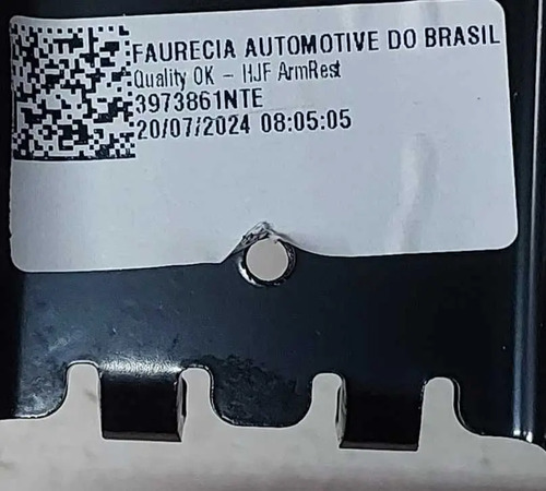 Apoio Braço Console Central Renault Kardian Tech 2025 Preto - Imagem 5