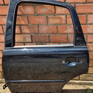 Porta Traseira Esquerda Citroën C3 2009/2010 Traseira Esquerdo Preto