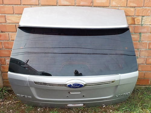 Tampa Traseira Com Vidro Aerofolio Ford Edge 2013 Prateado