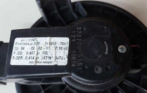 Motor Ar Forçado Toyota Hilux 3.0 Srv 2012/2015 - Imagem 3
