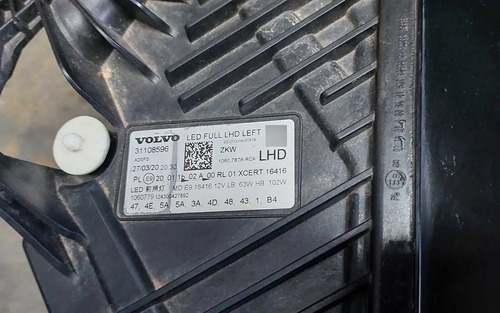 Carcaça Farol Lado Esquerdo Volvo Xc60 D5 2018/2019 - Imagem 5