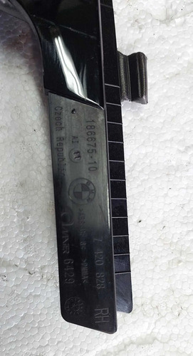 Moldura Black Piano Porta Dianteira Direita Bmw X2 2019 Preto - Imagem 2