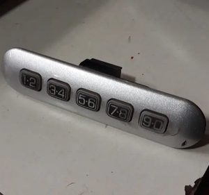 Comando Teclado Porta Esquerda Ford Edge 2013