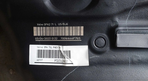 Tanque Combustivel Volvo Xc60 T8 Hìbrida 2024 - Imagem 4