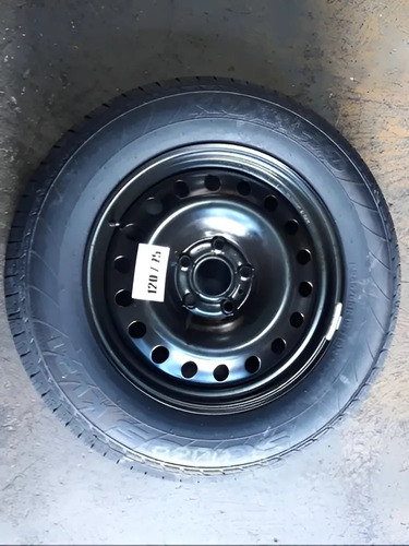 Pneu Roda Estepe Jeep Grand Cherokee Limited 2018 245/65/18 Preto - Imagem 2