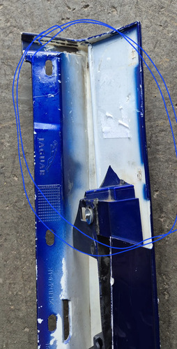 Spoiler Caixa De Ar Direito Jaguar Xe 2.0 P250 2017/2018 Azul - Imagem 3
