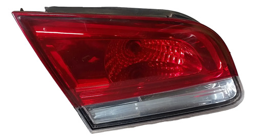 Lanterna Tampa Traseira Esquerda Fiat Siena 2012 Esquerdo/motorista Vermelho E Transparente