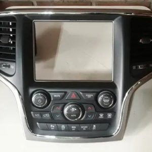 Moldura Multimídia Comandos Jeep Grand Cherokee Limited 2018 Preto