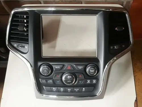 Moldura Multimídia Comandos Jeep Grand Cherokee Limited 2018 Preto