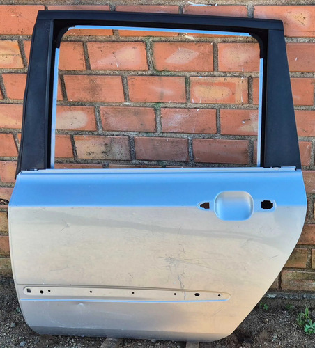 Porta Traseira Esquerda Fiat Stilo 2004/2011 Traseira Esquerdo Prata