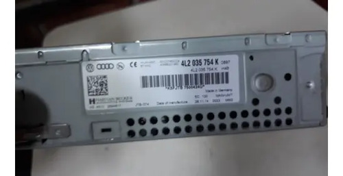 Leitor Multimídia Sd Disqueteira Audi Q7 2015 4l2035754k - Imagem 2