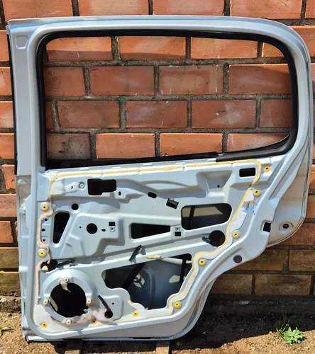 Porta Traseira Direita Fiat Uno Vivace Atractive 2010/2015 Traseira Esquerdo Prata - Imagem 4