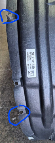 Parabarro Lameiro Dianteiro Esquerdo Ram 1500 V8 2024 - Imagem 4
