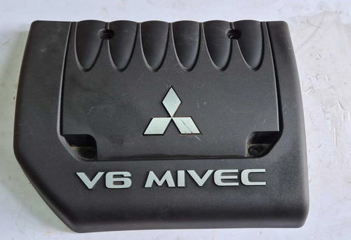 Capa Motor Outlander 3.0 V6 2008/2013 Preto