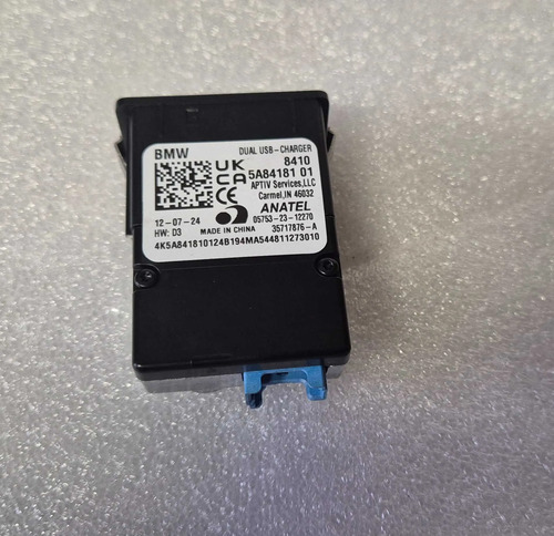 Tomada Entrada Usb Bmw X2 M35i 2025 5a84181 Cinza - Imagem 2