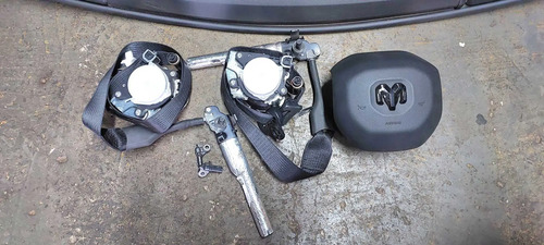 Capa Painel Kit Airbag Frontal Ram 1500 Night Edition 2024 Preto - Imagem 5