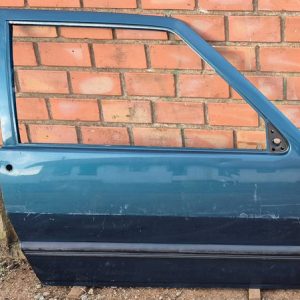 Porta Direita Fiat Uno 2 Portas 2000/2001 Dianteira Direita Verde