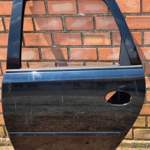 Porta Traseira Esquerda Chevrolet Meriva 2006/2012 Traseira Esquerdo Preto