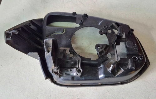 Moldura Aro Capa Retrovisor Esquerdo Toyota Hilux 2016/2022 Preto - Imagem 4