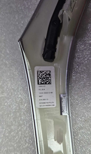 Fita Friso Led Forro De Porta Traseiro Esquerdo Bmw 320i G20 - Imagem 4