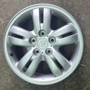 Roda Avulsa Aro 16 Hyundai Tucson 2007/2012 Prateado