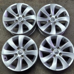 Jogo De Rodas Aro 16 Citroën C4 Hatch 2010/2011 Prateado