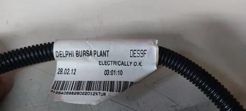 Chicote Sensor Estacionamento Traseiro Volvo Xc60 T5 2012 Azul - Imagem 5