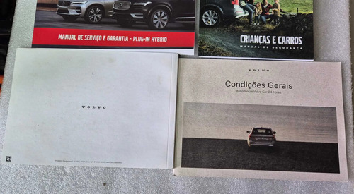 Manual Proprietário Volvo Xc60 T8 Ultimate Hibrida 2024 - Imagem 2