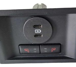 Tomada Usb Carregador Ford F-150 2025 Cinza