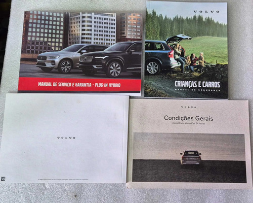 Manual Proprietário Volvo Xc60 T8 Ultimate Hibrida 2024