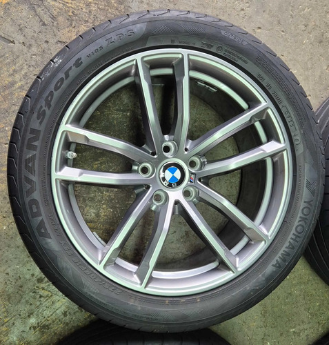 Jogo De Rodas Bmw 530e 2018 Aro 18 5x112 Cinza - Imagem 5