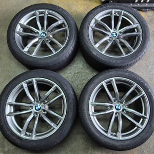 Jogo De Rodas Bmw 530e 2018 Aro 18 5x112 Cinza