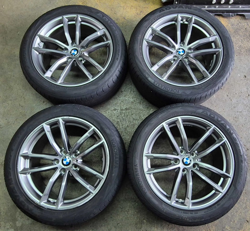 Jogo De Rodas Bmw 530e 2018 Aro 18 5x112 Cinza