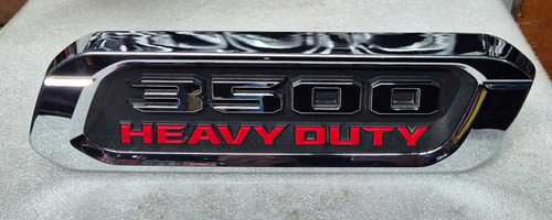 Emblema Simbolo Direito Capô Ram 3500 Heavy Duty 2022 Cromado - Imagem 3