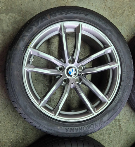 Jogo De Rodas Bmw 530e 2018 Aro 18 5x112 Cinza - Imagem 3