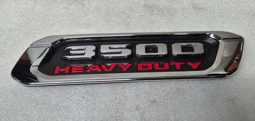 Emblema Simbolo Direito Capô Ram 3500 Heavy Duty 2022 Cromado - Imagem 2