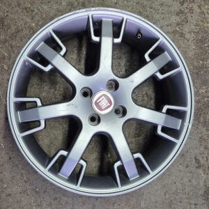 Roda Avulsa Aro 17 Fiat Punto Maserati 4x98 Cinza-escuro