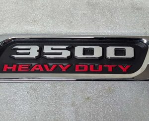 Emblema Simbolo Direito Capô Ram 3500 Heavy Duty 2022 Cromado