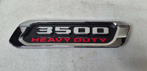Emblema Simbolo Direito Capô Ram 3500 Heavy Duty 2022 Cromado