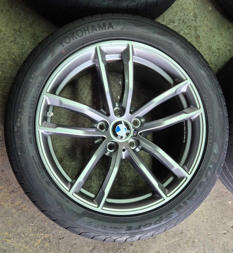 Jogo De Rodas Bmw 530e 2018 Aro 18 5x112 Cinza - Imagem 2