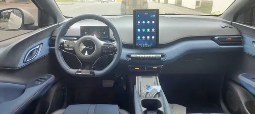 Traseira Baixa Carcaça Teto Longarina Byd Mini Dolphin 2025 Branco - Imagem 4