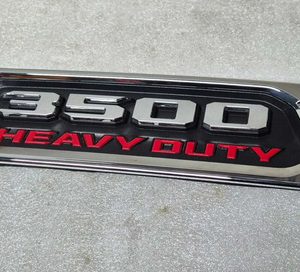 Emblema Simbolo Capô Esquerdo Ram 3500 Heavy Duty 2022 Cromado